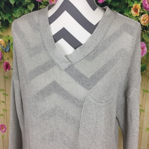 McGINN Gray Sweater Size 38 - Picture 4 of 8